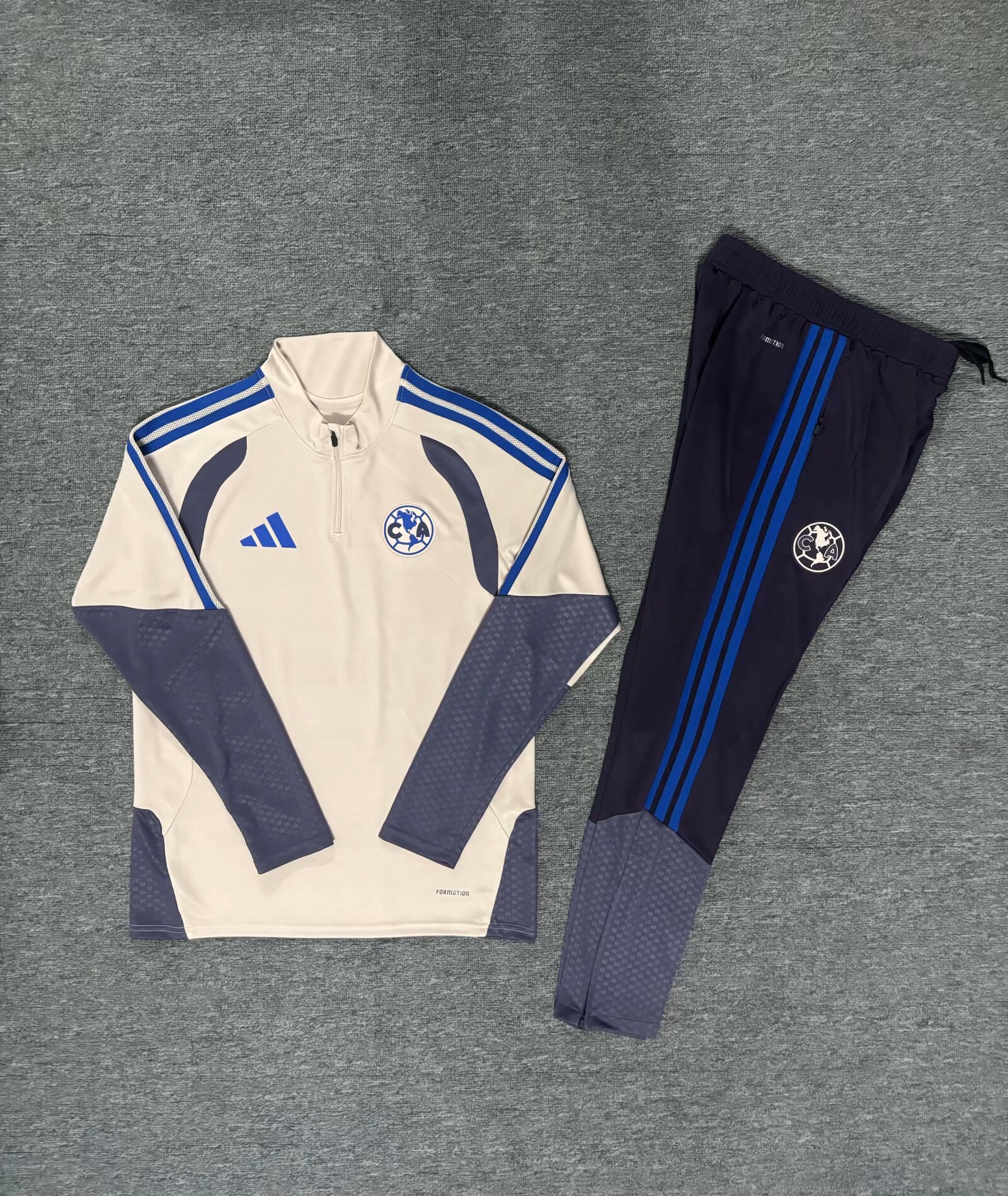 AAA Quality Club America 26/27 Tracksuit - Light Beige